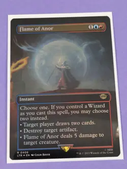 MTG: The Lord of the Rings: Flame of Anor Borderless Foil #0406 Rare - NM - Image 1