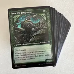 Fynn, the Fangbearer Deck Commander EDH Deathtouch Poison MTG Foil Commander - Image 1
