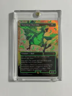 Traveling Chocobo (Borderless) (Neon Ink Green) Final Fantasy Foil - Image 5