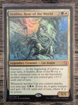 MTG: Arahbo, Roar of the Wild (Commander 2017)(FOIL MYTHIC RARE) - Image 1