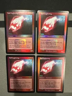 Ball Lightning X4 30th Anniversary Promo NM FOIL MTG Near Mint - Image 1