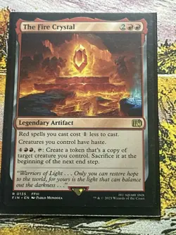 The Fire Crystal Final Fantasy MTG - Image 3