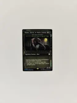 Ruzka, Terror of Point lookout Showcase Foil Fallout Magic The Gathering MTG PIP - Image 3