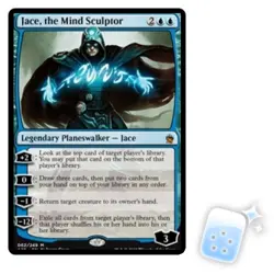 JACE, THE MIND SCULPTOR Masters 25 Planeswalker Magic MTG MINT CARD - Image 1