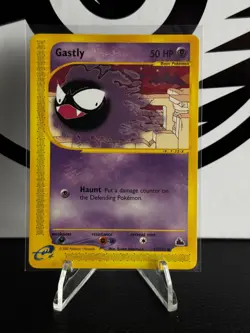 Pokemon Card TCG Gastly 57/144 common 2003 Skyridge Near Mint Condition - Image 1
