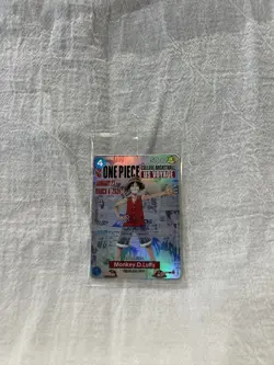 🔥🏀One Piece Monkey.D.Luffy US College Basketball Promo Card *SEALED*🔥🏀 - Image 1
