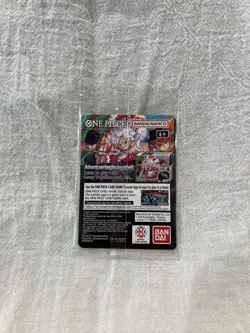 🔥🏀One Piece Monkey.D.Luffy US College Basketball Promo Card *SEALED*🔥🏀 - Image 2