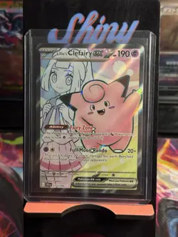 Pokemon TCG Lillie's Clefairy EX Journey Together 173/159 Single Card - Image 1
