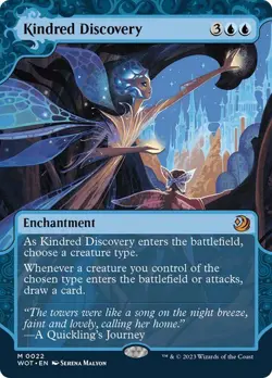 Kindred Discovery - Enchanting Tales - NM - Magic The Gathering - MTG - Image 1