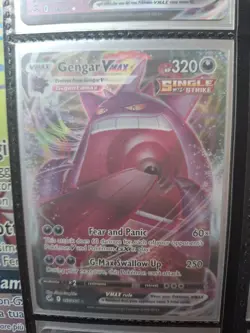 CARTA POKEMON CARD GENGAR VMAX SWSH08 Fusion Strike 157/264 NM COLPO FUSIONE - Image 1