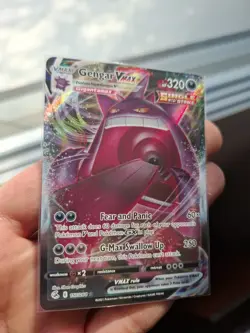CARTA POKEMON CARD GENGAR VMAX SWSH08 Fusion Strike 157/264 NM COLPO FUSIONE - Image 4