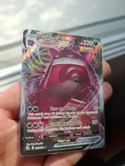 CARTA POKEMON CARD GENGAR VMAX SWSH08 Fusion Strike 157/264 NM COLPO FUSIONE - Image 5
