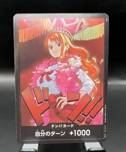 Nami DON!! Card Japanese One Piece EB03 Foil Near Mint - Image 1