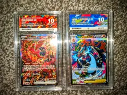 Pokemon Phantasamal Flames UPC Promo Cards ACE 10 Perfect Sub-Grades - Image 1