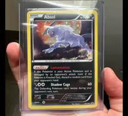 Absol Cosmos Holo XY178 2016 Black Star Promo NM Pokemon Card - Image 1