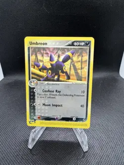 Umbreon 24/100 Sandstorm Non-Holo Vintage Pokemon Card 2003 - Image 1