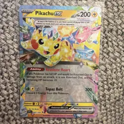 Pokemon TCG Pikachu ex 057/191 - Surging Sparks Pokemon Card - Image 1