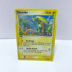 Electrike Deoxys 60/107 Pokemon Card TCG - Reverse Holo Stamped - LP - Image 1
