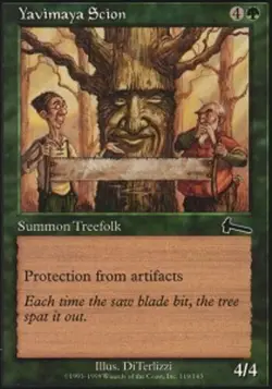 MTG magic cards 1x Yavimaya Scion - Foil Urza's Legacy NM-Mint, English - Image 1