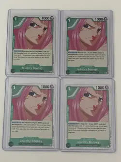 Jewelry Bonney ST02-007 The Best Vol. 2 Premium Booster 4 Foil Card Play Set Lot - Image 1