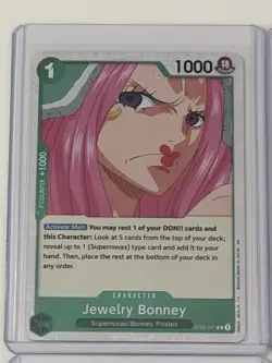 Jewelry Bonney ST02-007 The Best Vol. 2 Premium Booster 4 Foil Card Play Set Lot - Image 2
