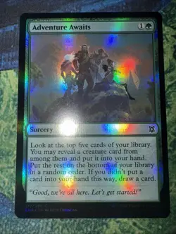 Adventure Awaits Zendikar Rising Foil - Image 1
