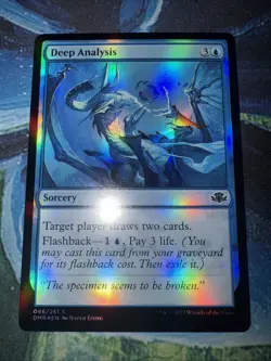 Deep Analysis Dominaria Remastered Foil - Image 1
