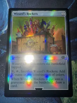 Wizard's Rockets Lord of The Ring MTG Foil - Image 1
