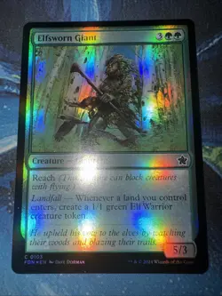 Elfsworn Giant Foundations Foil - Image 1