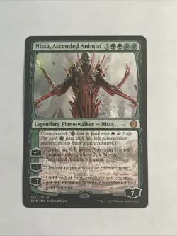 Nissa, Ascended Animist | M | 175 | Phyrexia: All Will Be One | MTG - Image 1