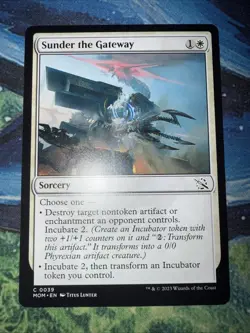 Sunder the Gateway March of the Machine Regular - Image 1