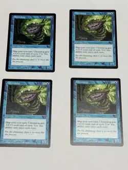 4x MTG Magic the Gathering Chronatog MP Visions Rare Premodern Vintage - Image 1