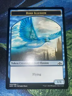 Bird Illusion Token Guilds of Ravnica Regular - Image 1