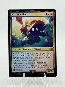 MTG Vivi Ornitier / Final Fantasy IX Legendary Wizard NM - Image 1