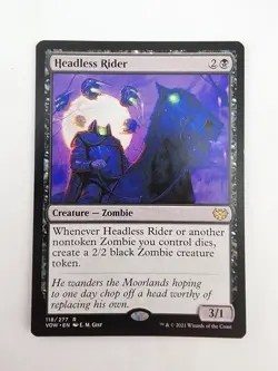 Headless Rider Innistrad: Crimson Vow • Regular MTG - Image 1