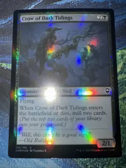 Crow of Dark Tidings Commander Legends Foil - Image 1