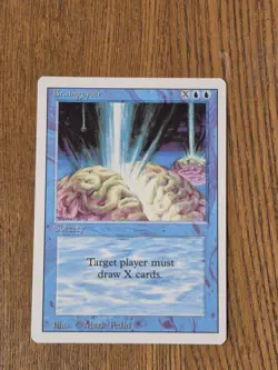 1994 Magic, revised, Reserve list , Braingeyser, unplayed - Image 1