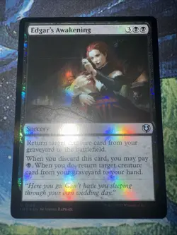 Edgar's Awakening Innistrad: Crimson Vow Foil - Image 1