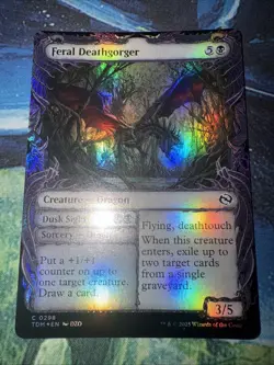 Feral Deathgorger (Showcase) Tarkir: Dragonstorm Foil - Image 1