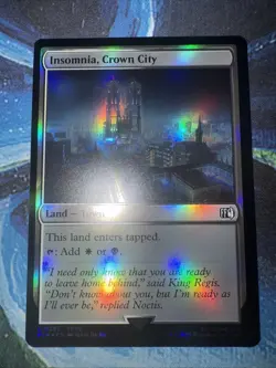 Insomnia, Crown City Final Fantasy Foil - Image 1
