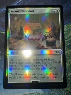 Second Breakfast Lord of The Ring MTG Foil - Image 1