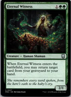 Eternal Witness U Commander: Modern Horizons 3 227 NM - Image 1
