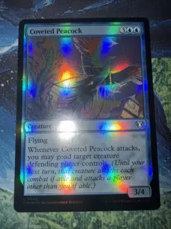 Coveted Peacock Commander Masters Foil - Image 1