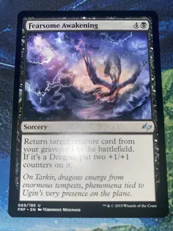 Mtg Fearsome Awakening - Image 1