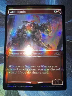 Akki Ronin (Showcase) Kamigawa: Neon Dynasty Foil - Image 1