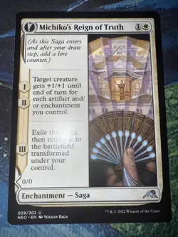 Michiko's Reign of Truth Kamigawa: Neon Dynasty Regular - Image 1