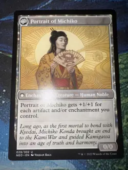 Michiko's Reign of Truth Kamigawa: Neon Dynasty Regular - Image 2