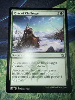 Roar of Challenge Khans of Tarkir Regular - Image 1