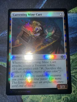 Careening Mine Cart The Lost Caverns of Ixalan Foil - Image 1