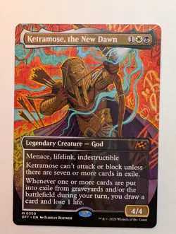 MTG - Ketramose, the New Dawn - DFT - M - Borderless - 350 - Image 1